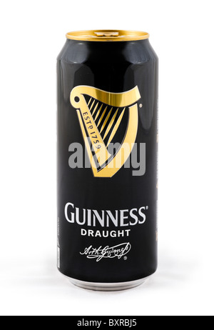 Kann der Luftzug Guinness, UK Stockfoto