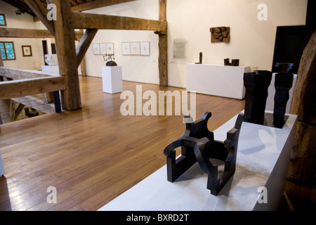 Kunstwerke in den Zabalaga Country House. Stockfoto