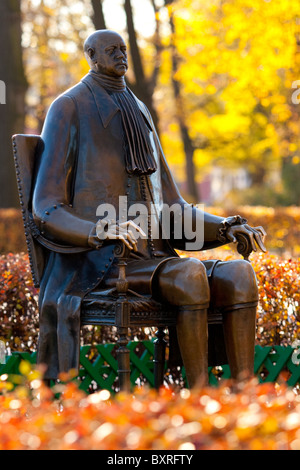 Denkmal für Peter die ersten von Mikhail Shemyakin, Peter und Paul Festung, Sankt Petersburg, Russland Stockfoto