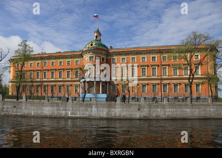 Mikhailovsky Burg, Sankt Petersburg, Russland Stockfoto