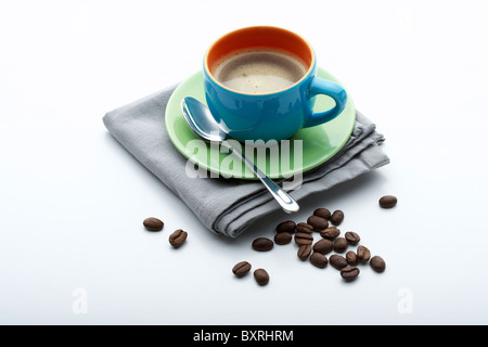 Brasilianischem Kaffee, close-up Stockfoto