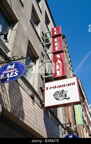 Restauran Le Pre-Sale in Brüssel, Belgien Stockfoto