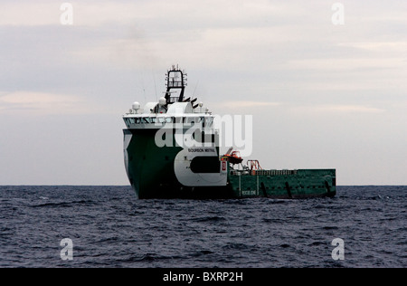 Valhall Bohrinsel Produktion mit der Bourbon mistral Stockfoto