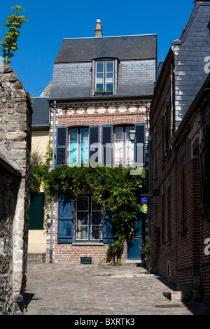 Frankreich, Somme, Baie De La Somme, Le Crotoy, Blick auf Gebäude außen Stockfoto