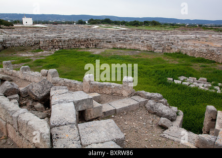 Amphitheater, Achaeological Site, Egnazia, Apulien, Italien Stockfoto