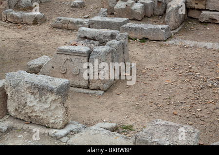 Sacellum, Achaeological Site, Egnazia, Apulien, Italien Stockfoto