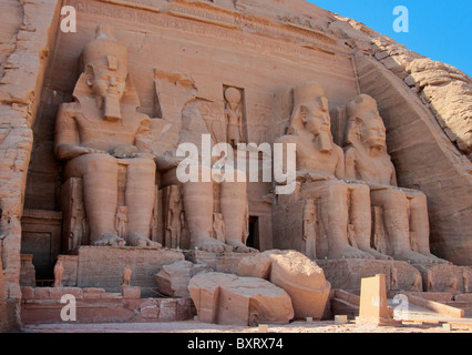 Abu Simbel Tempel, Ägypten Stockfoto