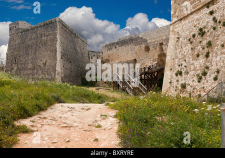 Arafonese Burg, Otranto, Apulien, Italien Stockfoto