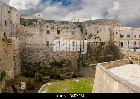 Arafonese Burg, Otranto, Apulien, Italien Stockfoto