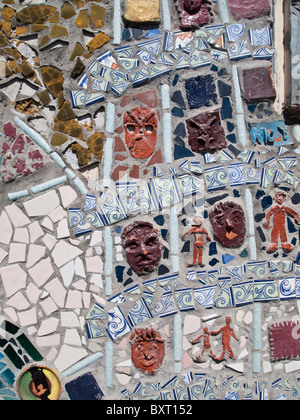 Watts towers detail Stockfoto