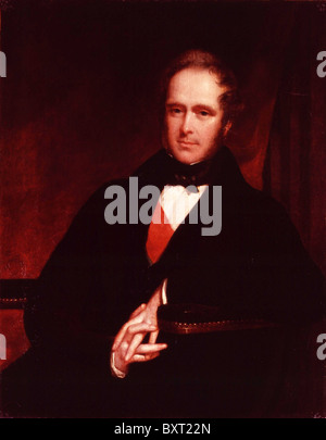 HENRY JOHN TEMPLE, 3. VISCOUNT PALMERSTON (1784-1865), britischer Staatsmann und zweimal Premierminister, hier um 1850 Stockfoto