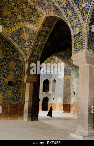 Imam oder Shah Moschee in der Nähe von Naghsh-ich Jahan Platz (Imam Platz) Stockfoto