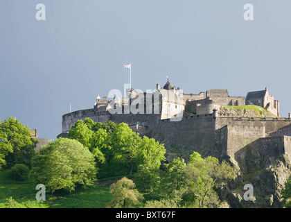 Edinburgh Castle, Ost-Wände Stockfoto