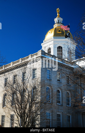 Die New Hampshire State House in Concord Stockfoto