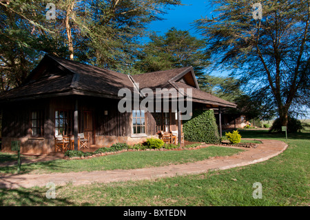 Ost-Afrika, Kenia, Amboseli, Safari Lodge Stockfoto