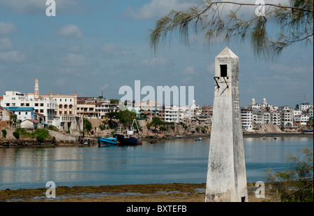 Ost-Afrika, Kenia, Mombasa Waterfront Stockfoto