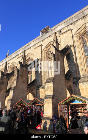 Winchester Weihnachtsmarkt Stockfoto