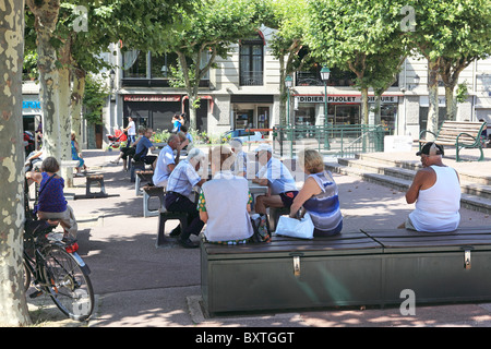 Frankreich, Savoie Rhone Alpes, Aix Les Bains Stockfoto