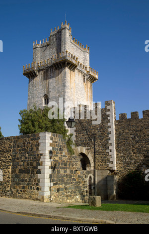 Portugal, Alentejo, Beja, den Torre De Menagem im Schloss Stockfoto