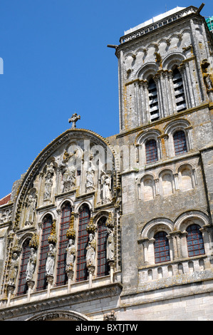 Kirche In Vezeley Burgund Frankreich Stockfoto