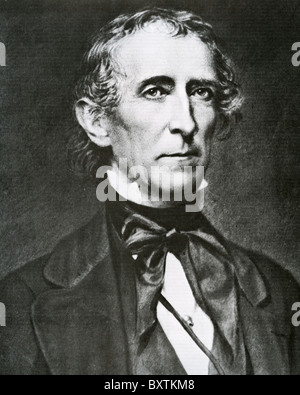 JAMES KNOX POLK (1795-1849) 11. Präsident der Vereinigten Staaten Stockfoto