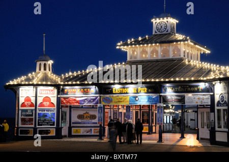 Die Pier in Eastbourne, Sussex Stockfoto