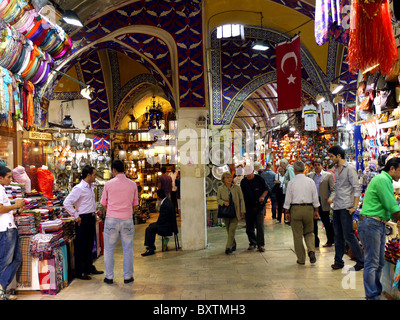 Kapali Carsi, Basar, Istanbul Stockfoto