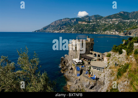 Italien, Kampanien, Amalfiküste, Cetara Fort Stockfoto