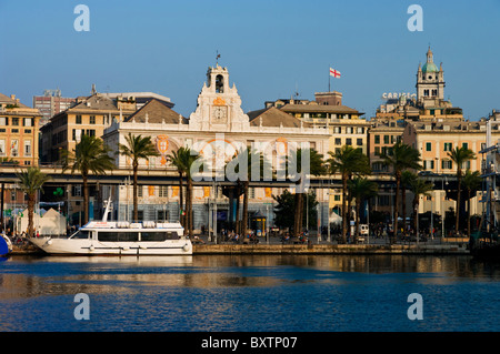 Europa, Italien, Ligurien, Genua Palazzo San Giorgio Stockfoto