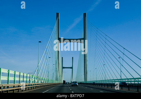 Europa, Uk, Severn Brücke Stockfoto