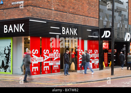 Bank Women Fashion Store, Fishergate Preston, England, Großbritannien Stockfoto