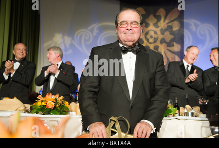 Gerechtigkeit Antonin Scalia bei National Italian American Foundation in Washington, D.C. Stockfoto