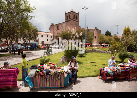 Iglesia de San Francisco, Kirche in San Francisco Plaza, Cusco, Peru, Südamerika Stockfoto