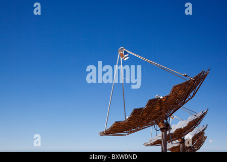 Australien, Northern Territory, Hermannsburg, Solar Power Kraftwerk im Outback Stockfoto