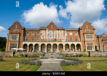 Blick vom Easthampstead Park, eine beliebte Hochzeit und Tagungsort in Wokingham, Berkshire, UK Stockfoto