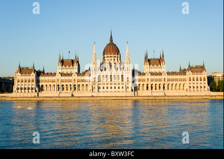 Parlamentsgebäude in Budapest, Ungarn Stockfoto