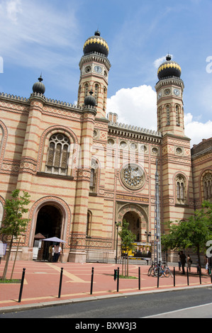 Die große Synagoge, Budapest, Ungarn Stockfoto