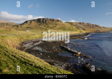 Küste bei Duntulm, Isle Of Skye, Schottland, Vereinigtes Königreich Stockfoto