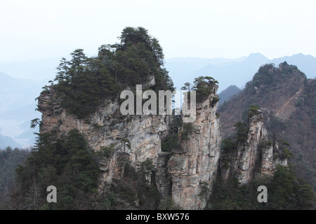Zhangjiajie National Forest Park, Wulingyuan Scenic Area, China, Provinz Hunan Stockfoto