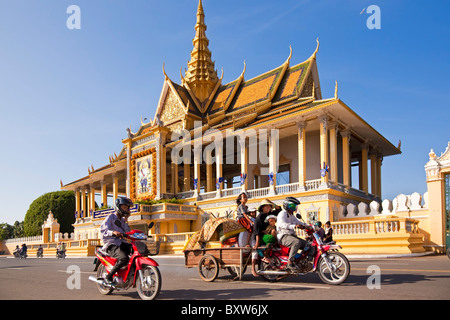 Königspalast, Phnom Penh, Kambodscha Stockfoto