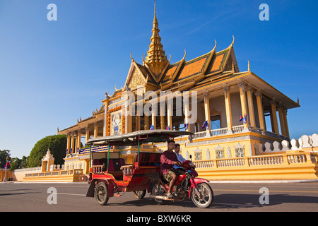 Königspalast, Phnom Penh, Kambodscha Stockfoto