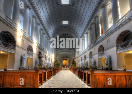 Innen Vor Frue Kirke die Kathedrale in Kopenhagen Stockfoto