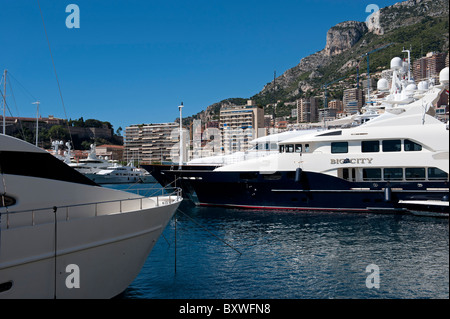Port De Monaco Monte Carlo Stockfoto