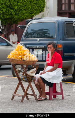 Straßenverkäufer Leon Nicaragua Stockfoto