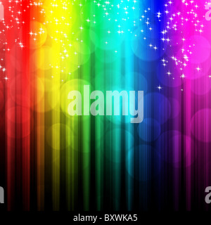 Bunte abstrakte Hintergrund mit bokeh Stockfoto