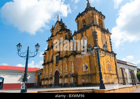 Iglesia De La Recollecion City of Leon Nicaragua Stockfoto