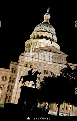 Bundesstaat Texas Kapitol in Austin, Texas, USA Stockfoto