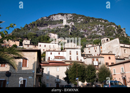 Ferentillo Dorf in der Provinz Terni, Umbrien Stockfoto