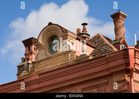 Neu restaurierte Gebäude in Tbilisi Altstadt, Kala, Georgia. JMH4006 Stockfoto