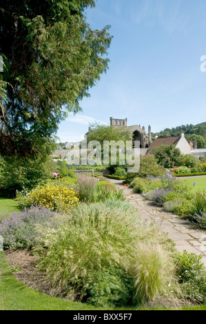 Harmonie-Garten Melrose Scottish Borders Schottland Stockfoto